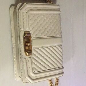 NWT REBECCA MINKOFF Chevron Quilted Love Crossbody